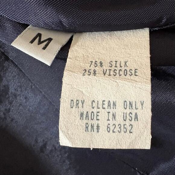 VTG SOIREE PETITES Tweed Blazer Multicolor Sz M Sophisticated Academia Old Money - Picture 6 of 9